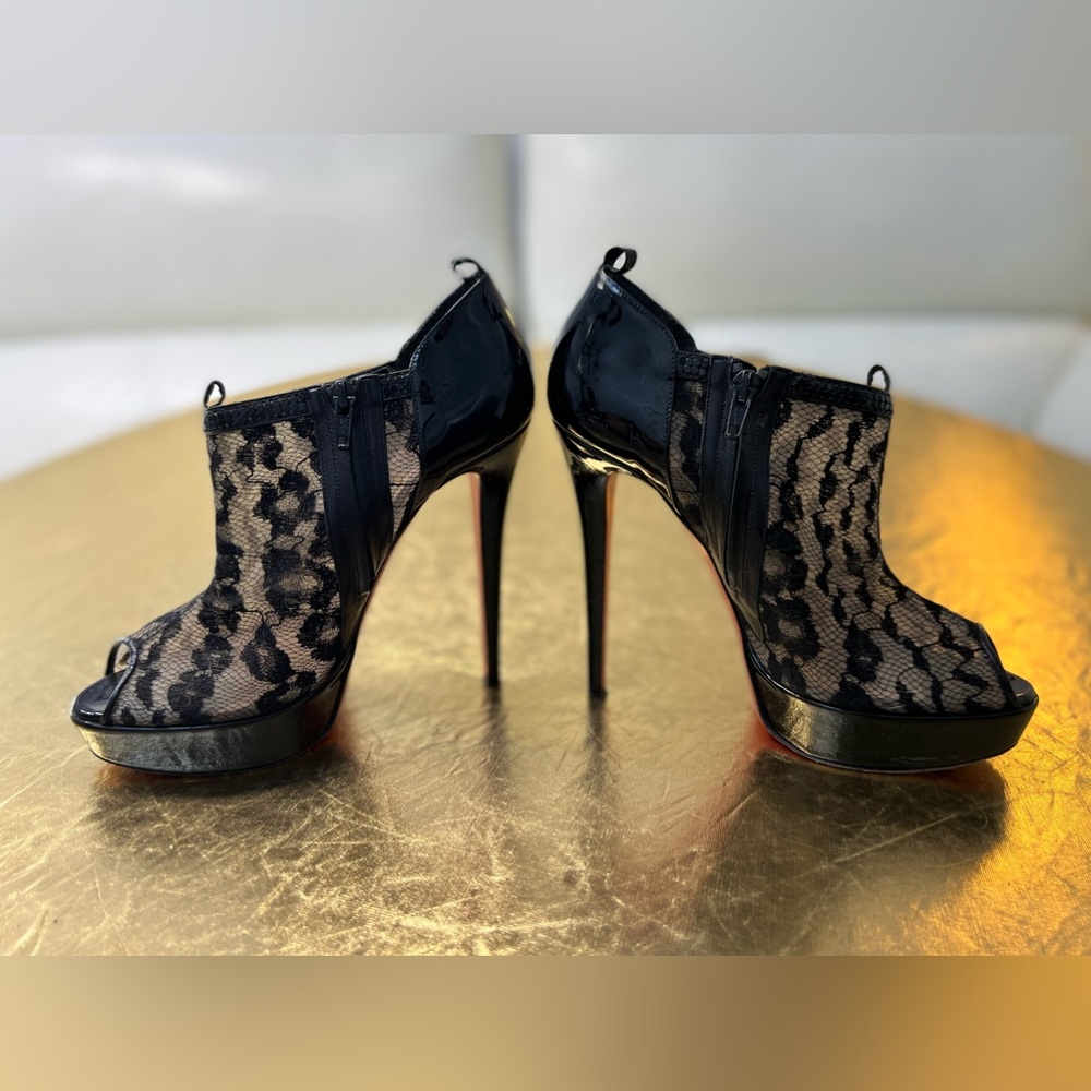 Christian Louboutin  gorgeous sexy boot shoe